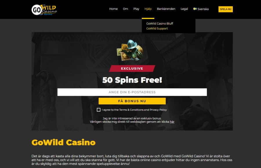 go wild casino